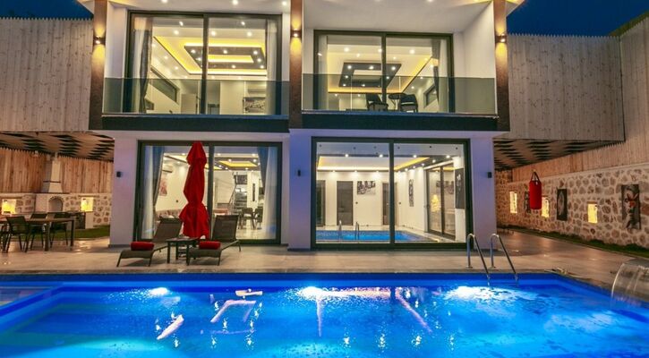 Kalkan Akbel de 4 kişilik Özel Havuzlu Villa