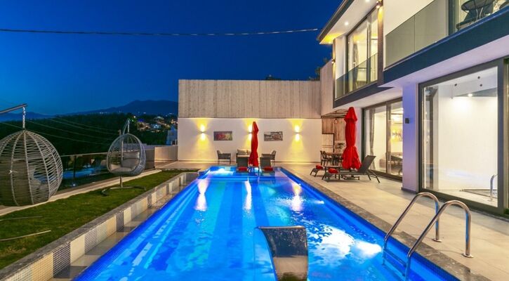 Kalkan Akbel de 4 kişilik Özel Havuzlu Villa