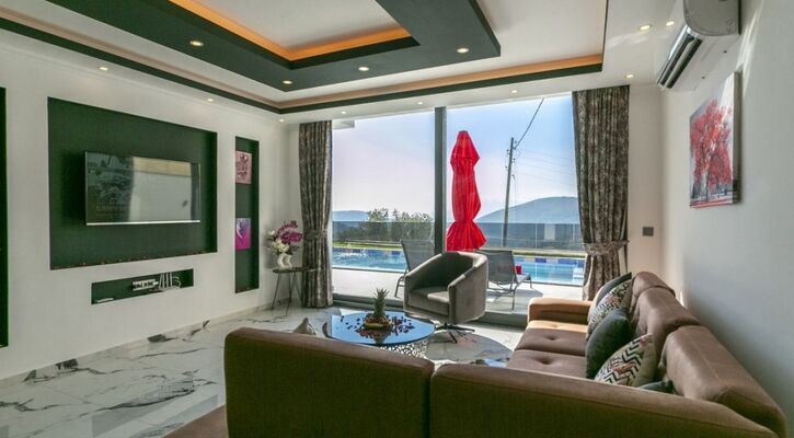 Kalkan Akbel de 4 kişilik Özel Havuzlu Villa