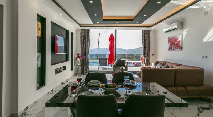 Kalkan Akbel de 4 kişilik Özel Havuzlu Villa