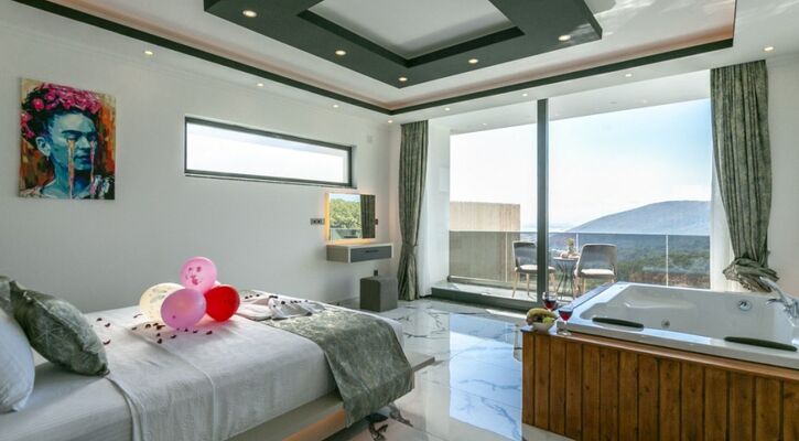 Kalkan Akbel de 4 kişilik Özel Havuzlu Villa
