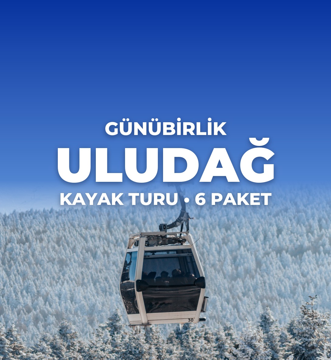 Günübirlik Uludağ Turu - 6 Paket Seçeneği (Ulaşım Dahil)