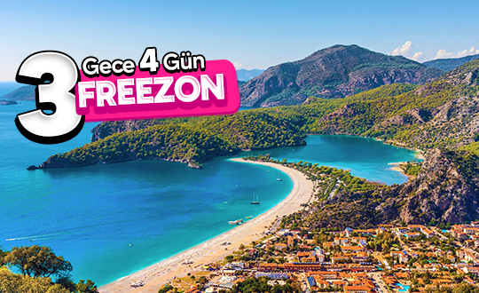 FETHİYE AKTİVİTE TATİLİ 3 GECE 4 GÜN FREEZON