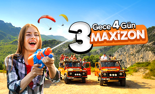 FETHİYE AKTİVİTE TATİLİ 3 GECE 4 GÜN MAXİZON
