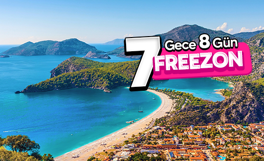 FETHİYE AKTİVİTE TATİLİ 7 GECE 8 GÜN FREEZON