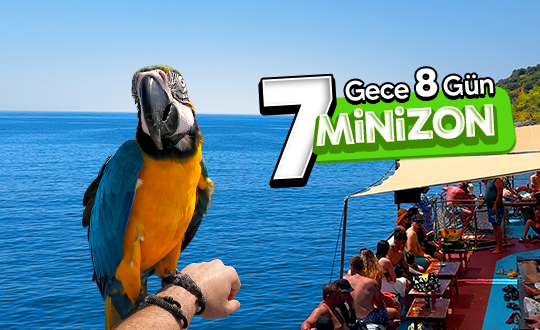 FETHİYE AKTİVİTE TATİLİ 7 GECE 8 GÜN MİNİZON