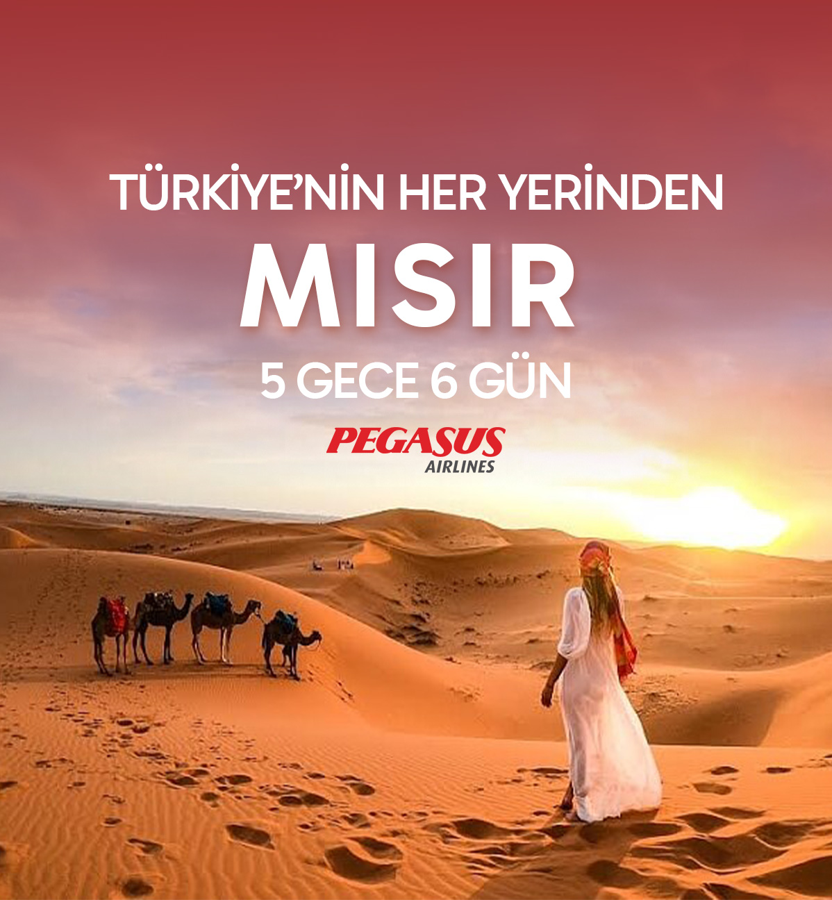 Sharm El Sheikh Çöl ve Mercanların Keşfi Turu Pegasus Havayolları ile 5 Gece Konaklamalı